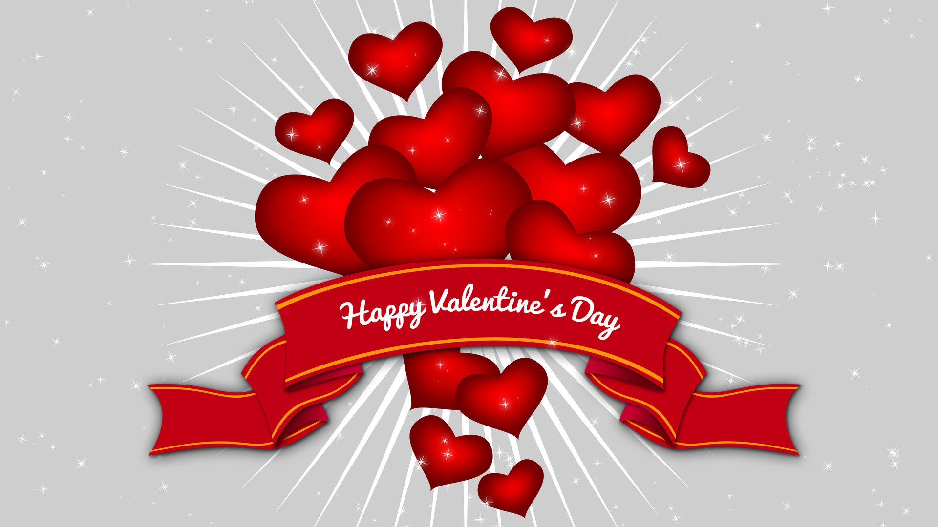 Happy Valentine's Day HD Wallpaper | Background Image | 1920x1080 | ID ...