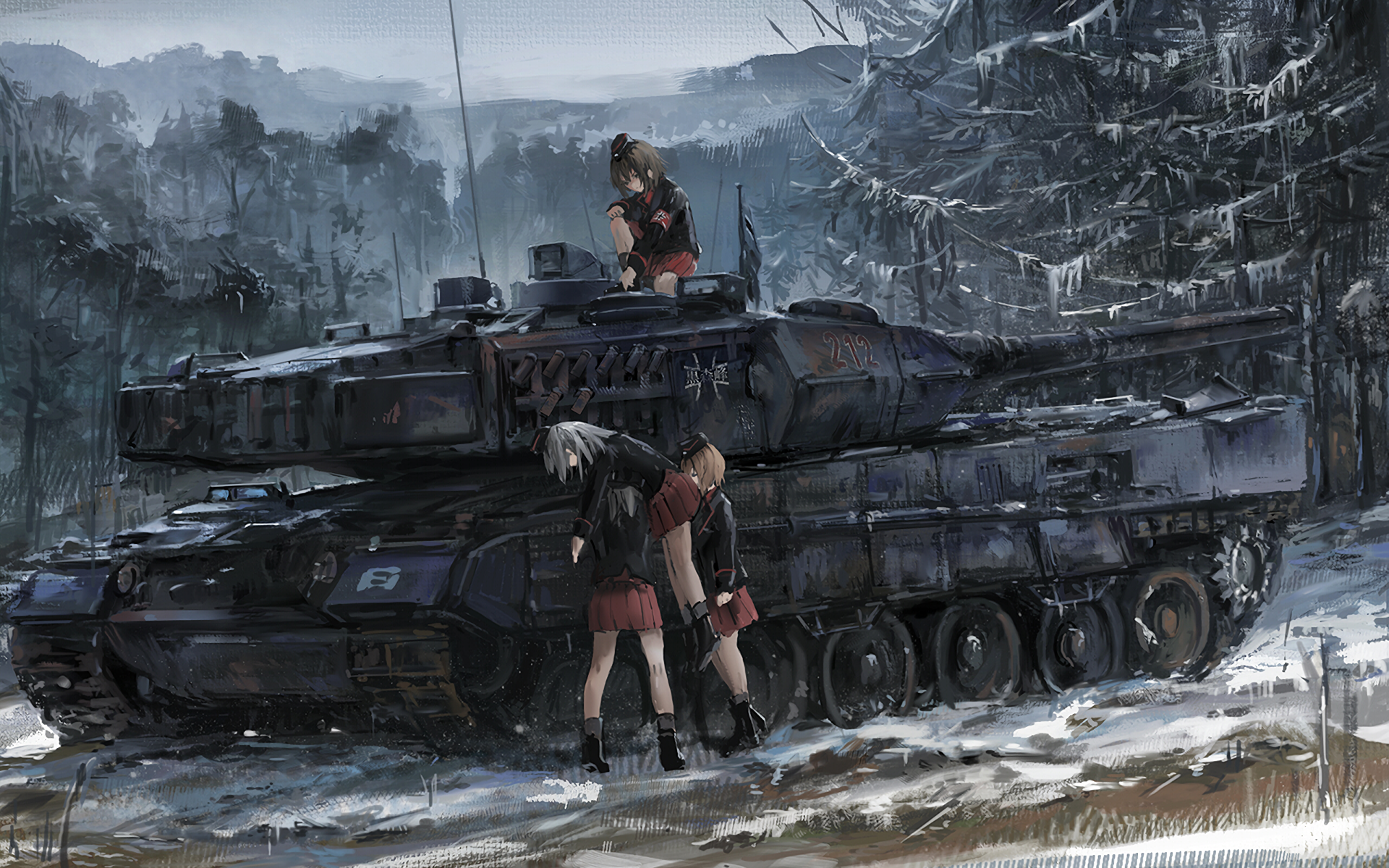 Girls Und Panzer Hd Wallpaper Background Image 1920x1200 Id