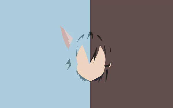 minimalist Shino Asada Sinon (Sword Art Online) Anime Sword Art Online II minimalist anime HD Desktop Wallpaper | Background Image