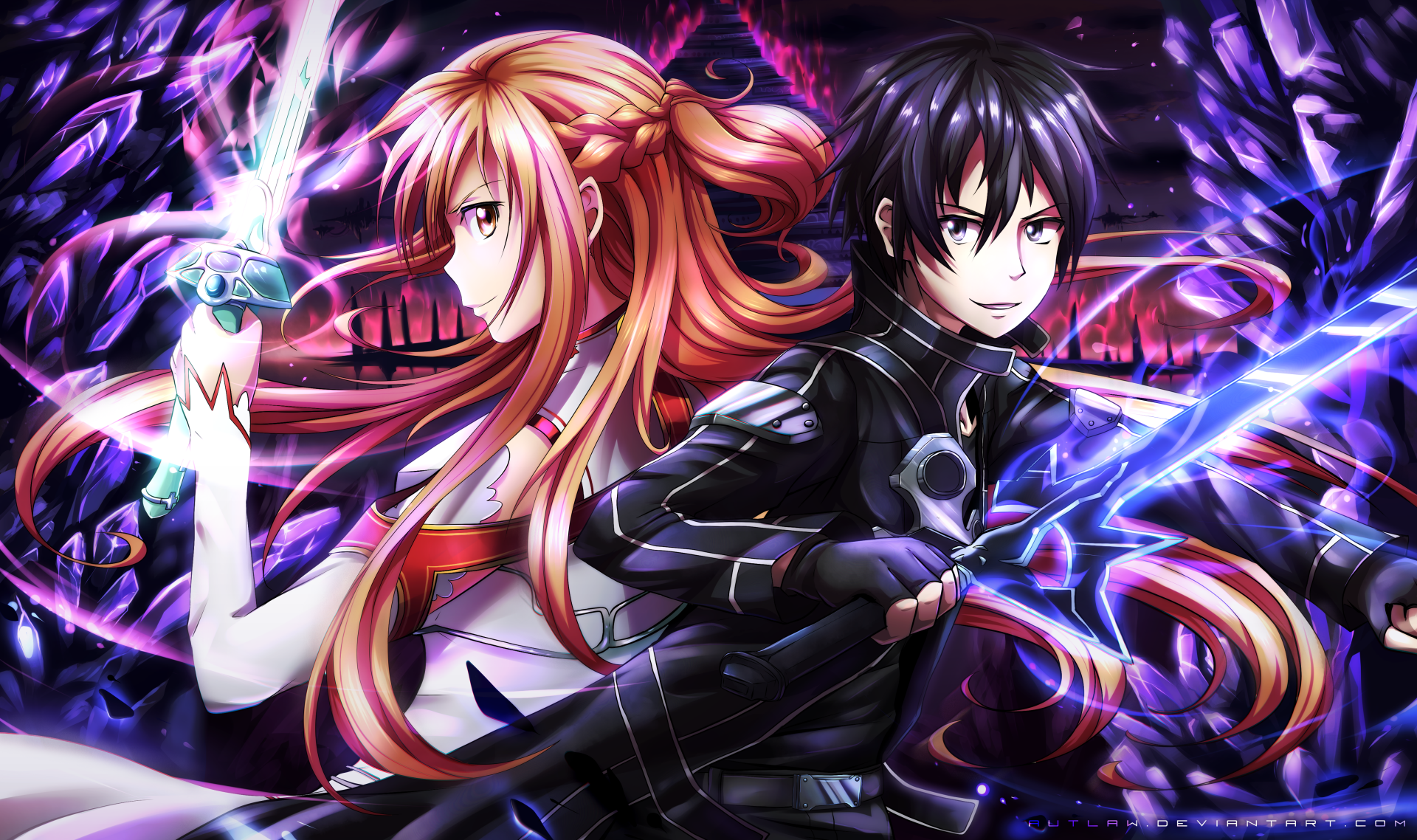 Sword Art Online: Asuna & Kirito 4K Ultra HD Wallpaper | 5000x2963 |  Wallpaper Abyss