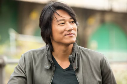HD desktop wallpaper featuring Sung Kang as Han from Fast & Furious 6.