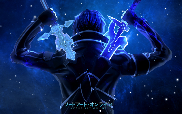 Anime Sword Art Online Kazuto Kirigaya Kirito HD Wallpaper | Background Image