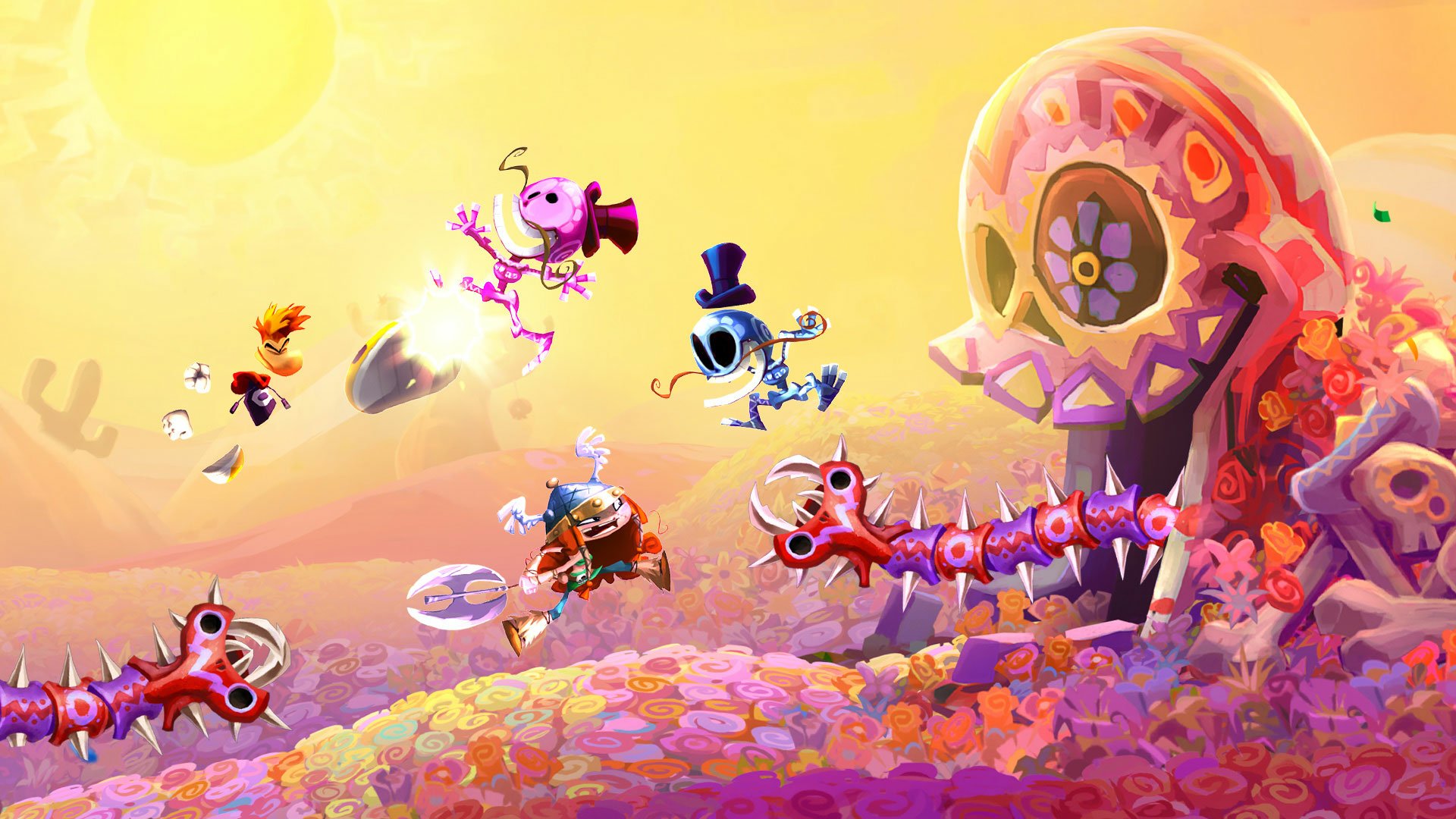 Rayman Legends wallpaper 04 1080p Vertical