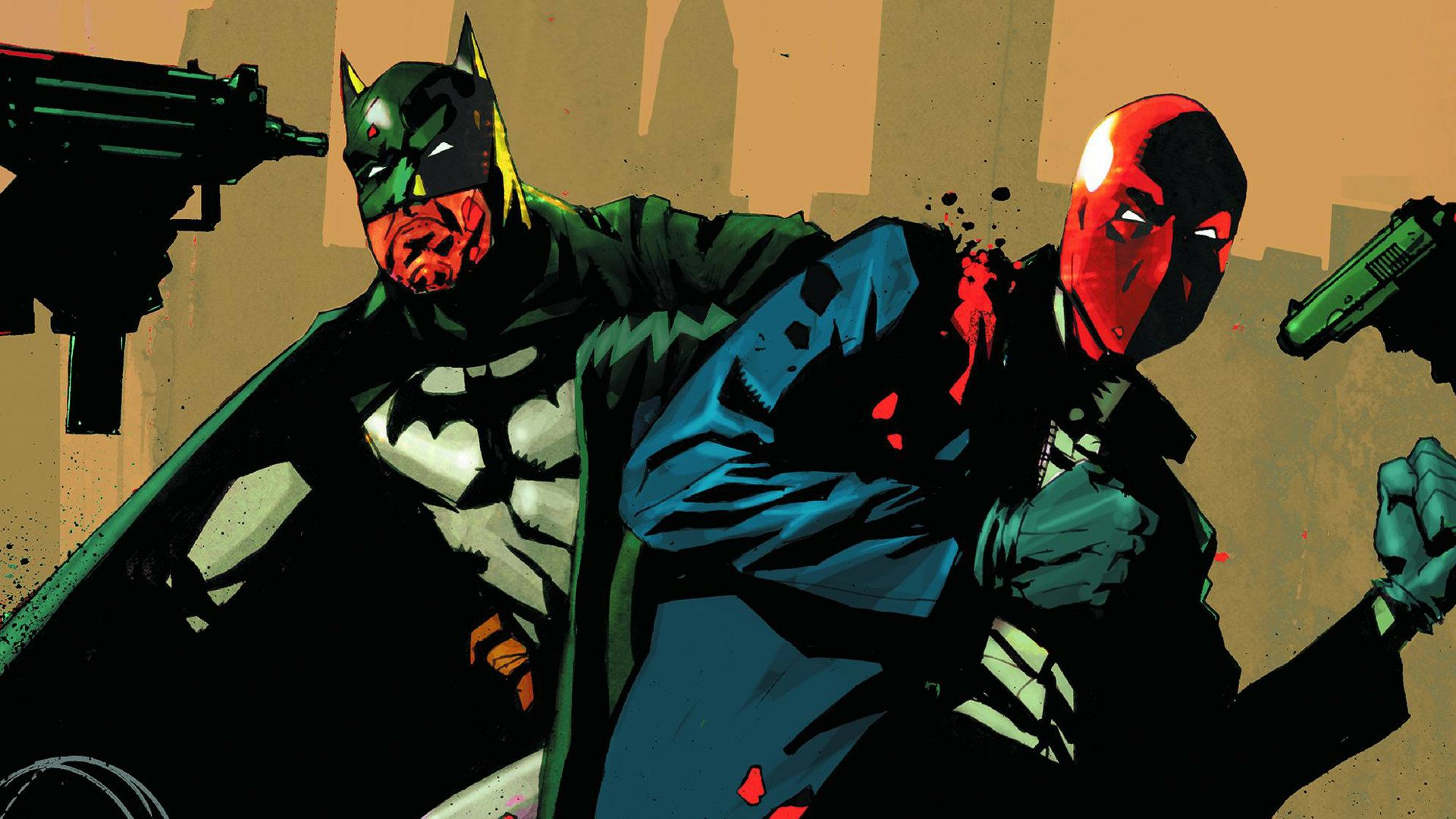 Batman: Under the Red Hood HD Wallpaper
