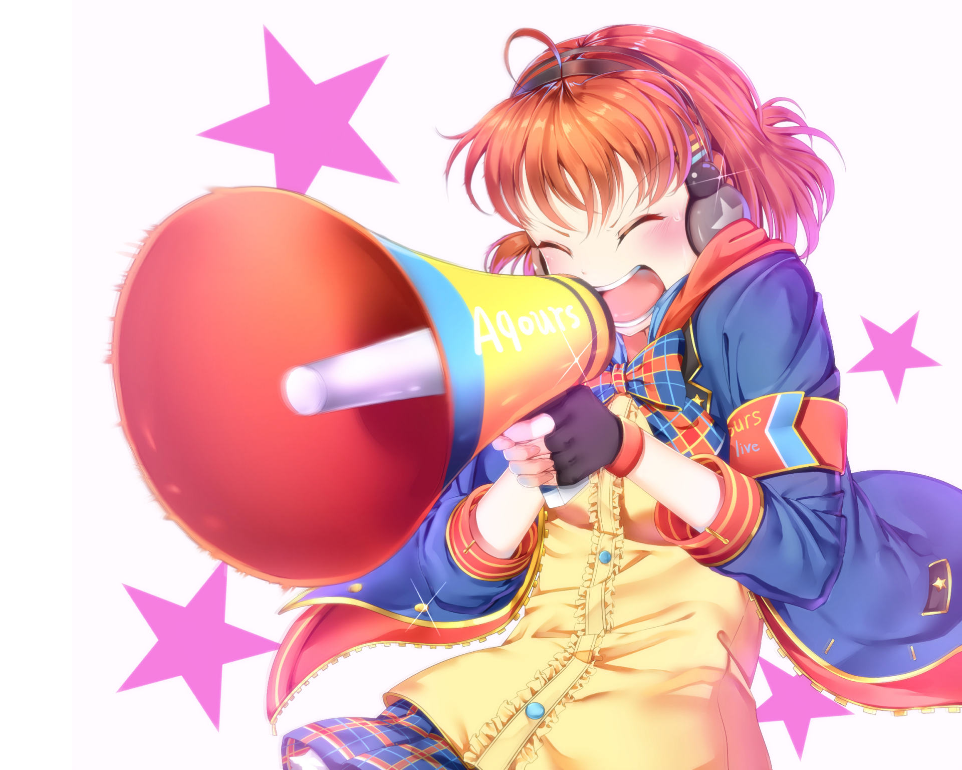 Download Chika Takami Anime Love Live! Sunshine!! HD Wallpaper by はちなつ