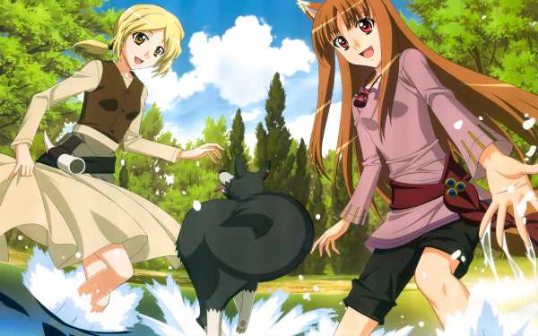 Nora Arendt Holo (Spice & Wolf) Anime Spice and Wolf HD Desktop Wallpaper | Background Image