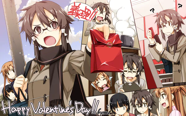 Suguha Kirigaya Shino Asada Asuna Yuuki Anime Sword Art Online II HD Desktop Wallpaper | Background Image