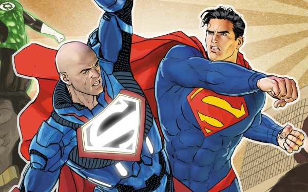Comics Superman Batman Lex Luthor Jimmy Olsen Green Lantern Wonder Woman HD Wallpaper | Background Image