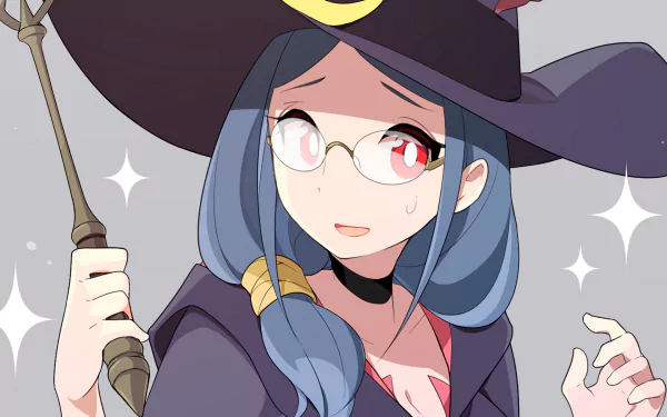 Professor Ursula Anime Little Witch Academia HD Desktop Wallpaper | Background Image
