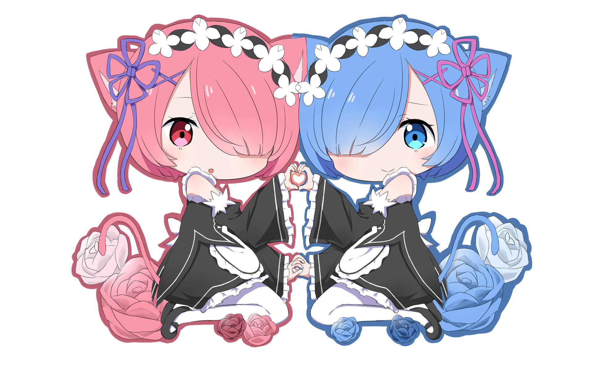 Anime chibi rem re:zero