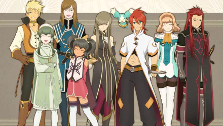 video game Tales Of The Abyss HD Desktop Wallpaper | Background Image