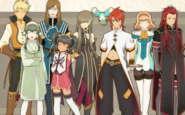 video game Tales Of The Abyss HD Desktop Wallpaper | Background Image