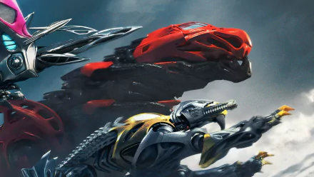 Power Rangers Zord (Power Rangers) movie Power Rangers (2017) HD Desktop Wallpaper | Background Image