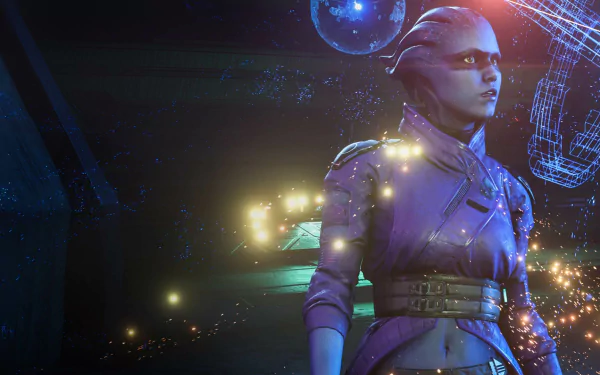 PeeBee (Mass Effect) video game Mass Effect: Andromeda HD Desktop Wallpaper | Background Image