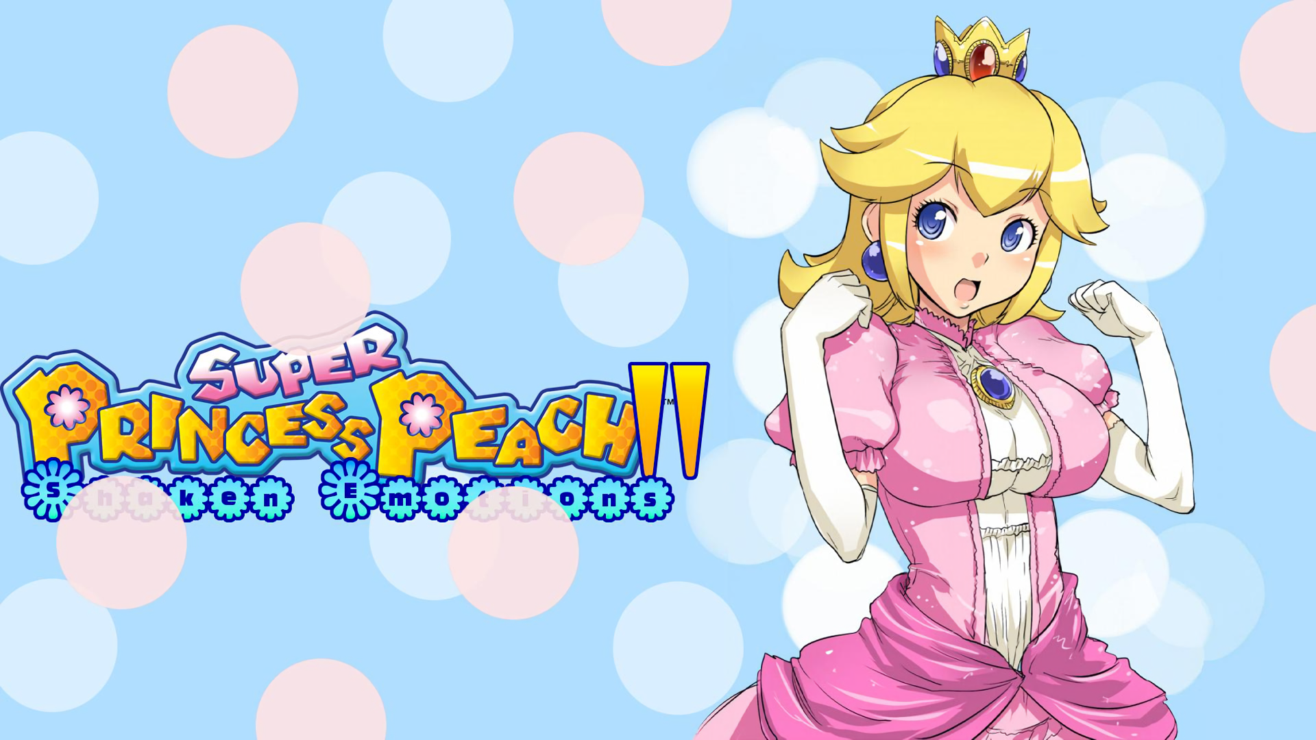 Download Video Game Super Princess Peach HD Wallpaper