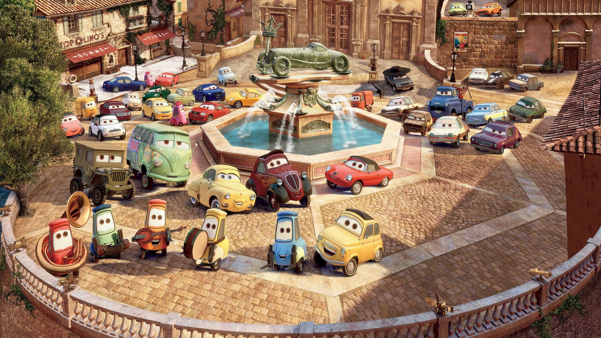 Download Movie Cars 2 HD Wallpaper