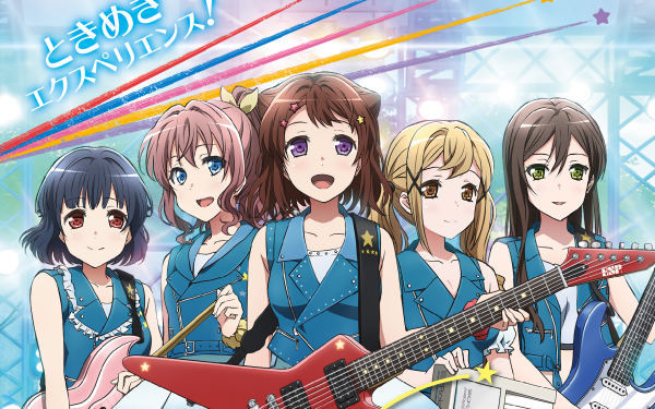Anime BanG Dream! Tae Hanazono Arisa Ichigaya Kasumi Toyama Rimi Ushigome Saaya Yamabuki HD Wallpaper | Background Image