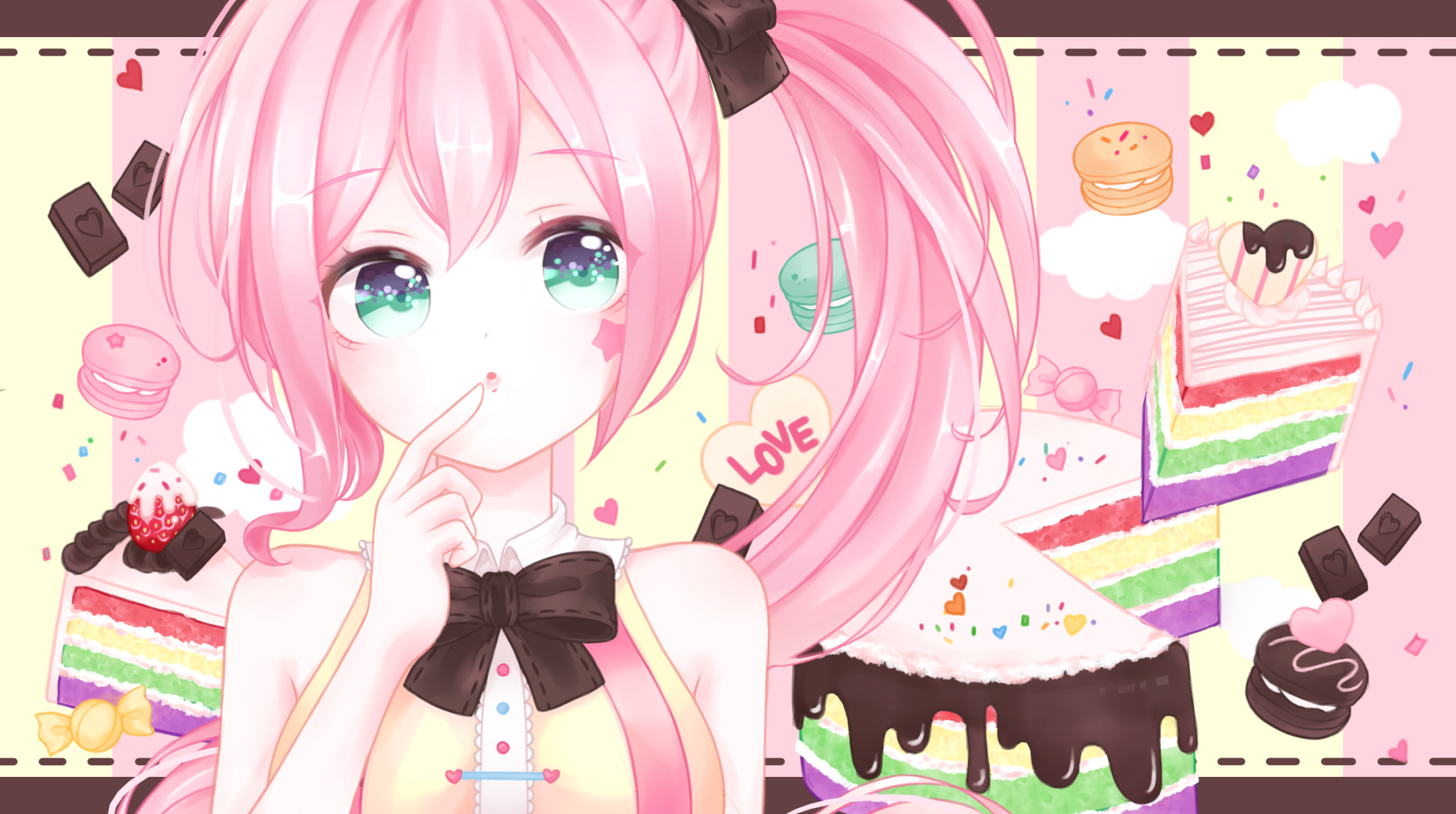 Download Uni (Vocaloid) Anime Vocaloid HD Wallpaper