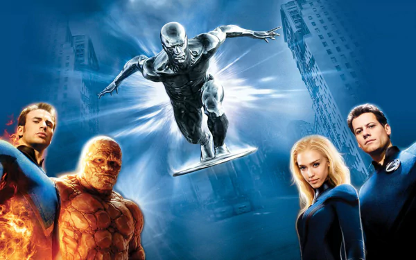 movie Fantastic 4: Rise of the Silver Surfer HD Desktop Wallpaper | Background Image