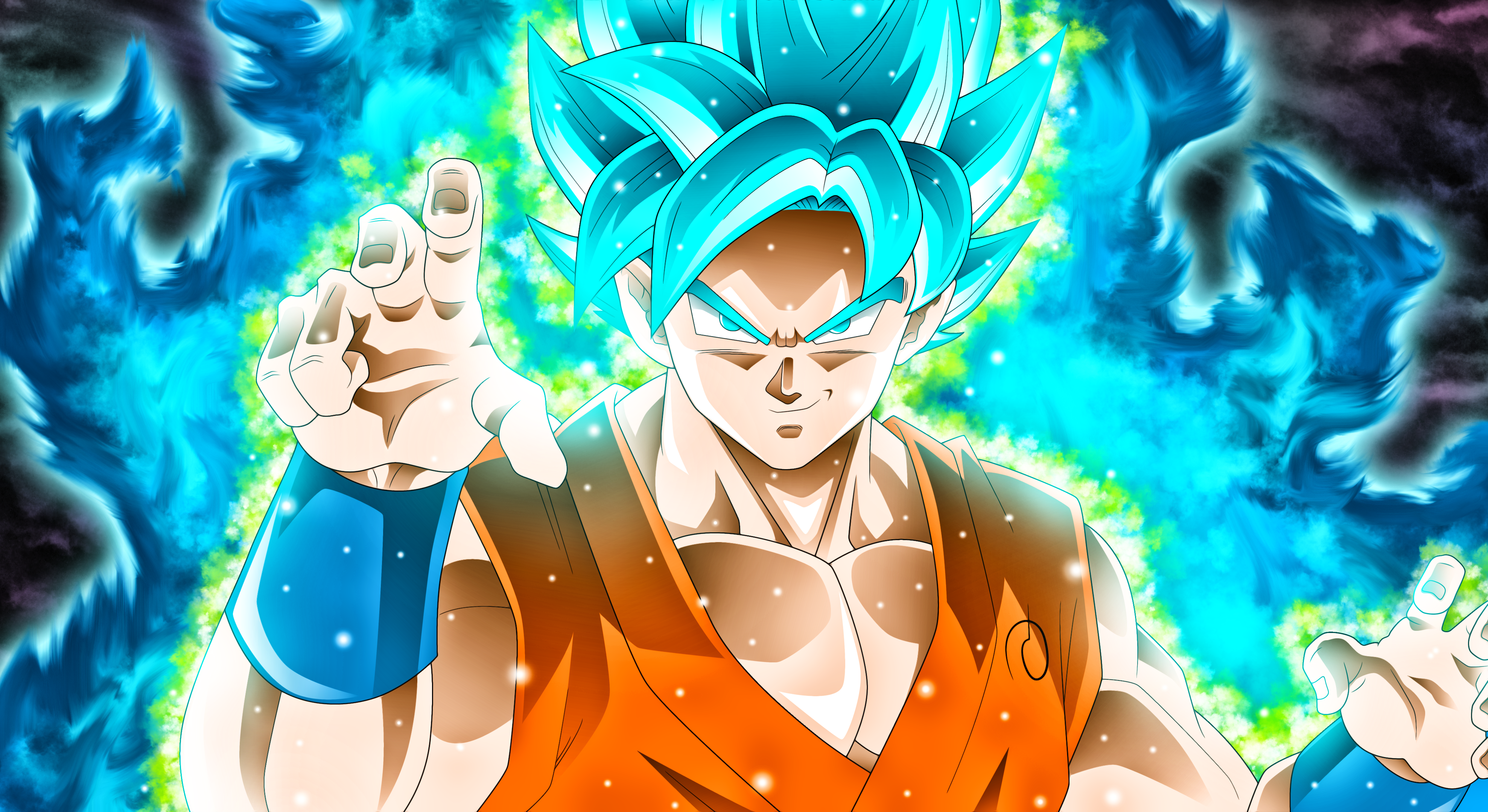 TRUNKS SSJ GOD BLUE  Dragon ball super artwork, Anime dragon ball goku,  Anime dragon ball