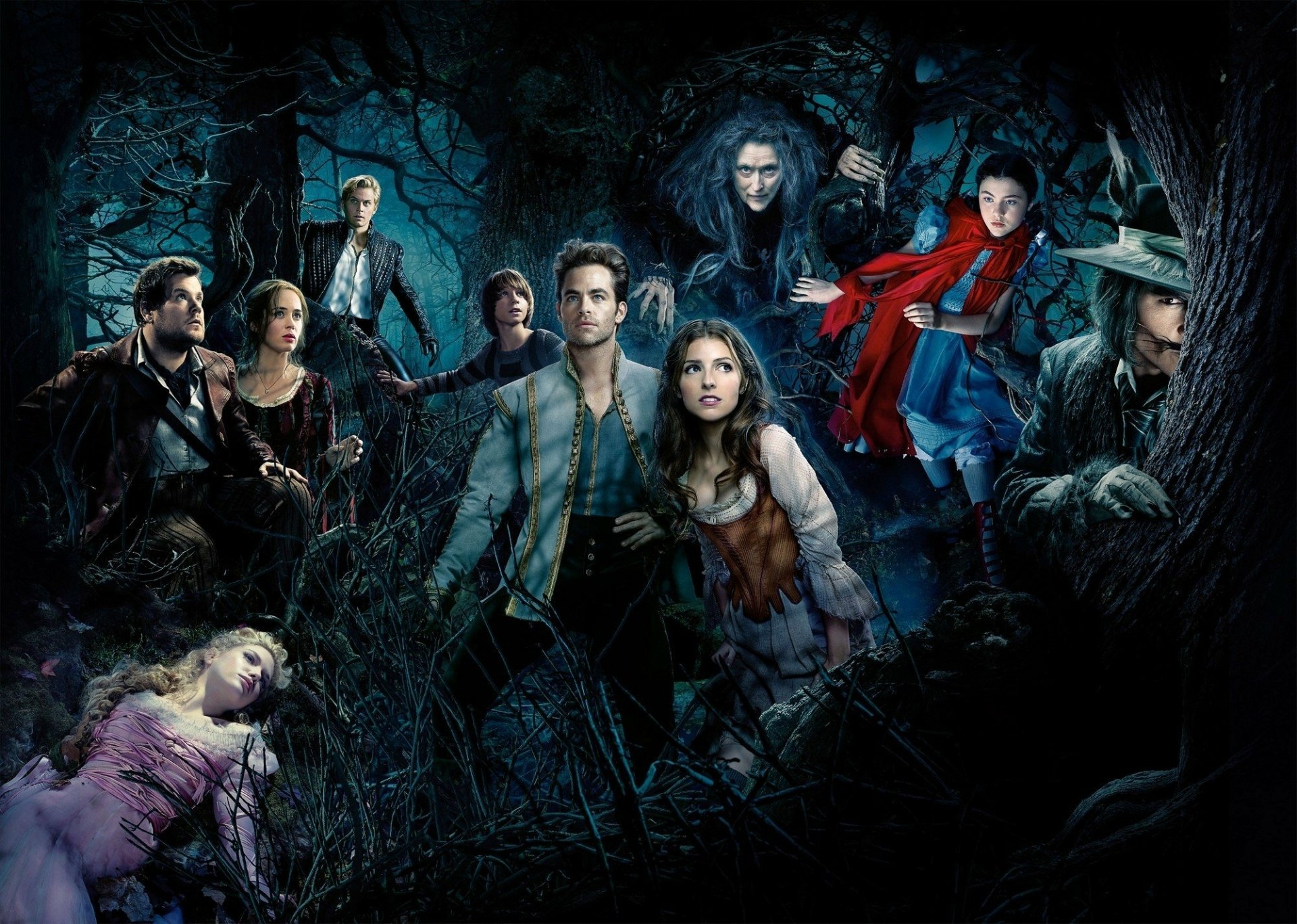 Download Meryl Streep Cast Movie Into The Woods (2014) HD Wallpaper