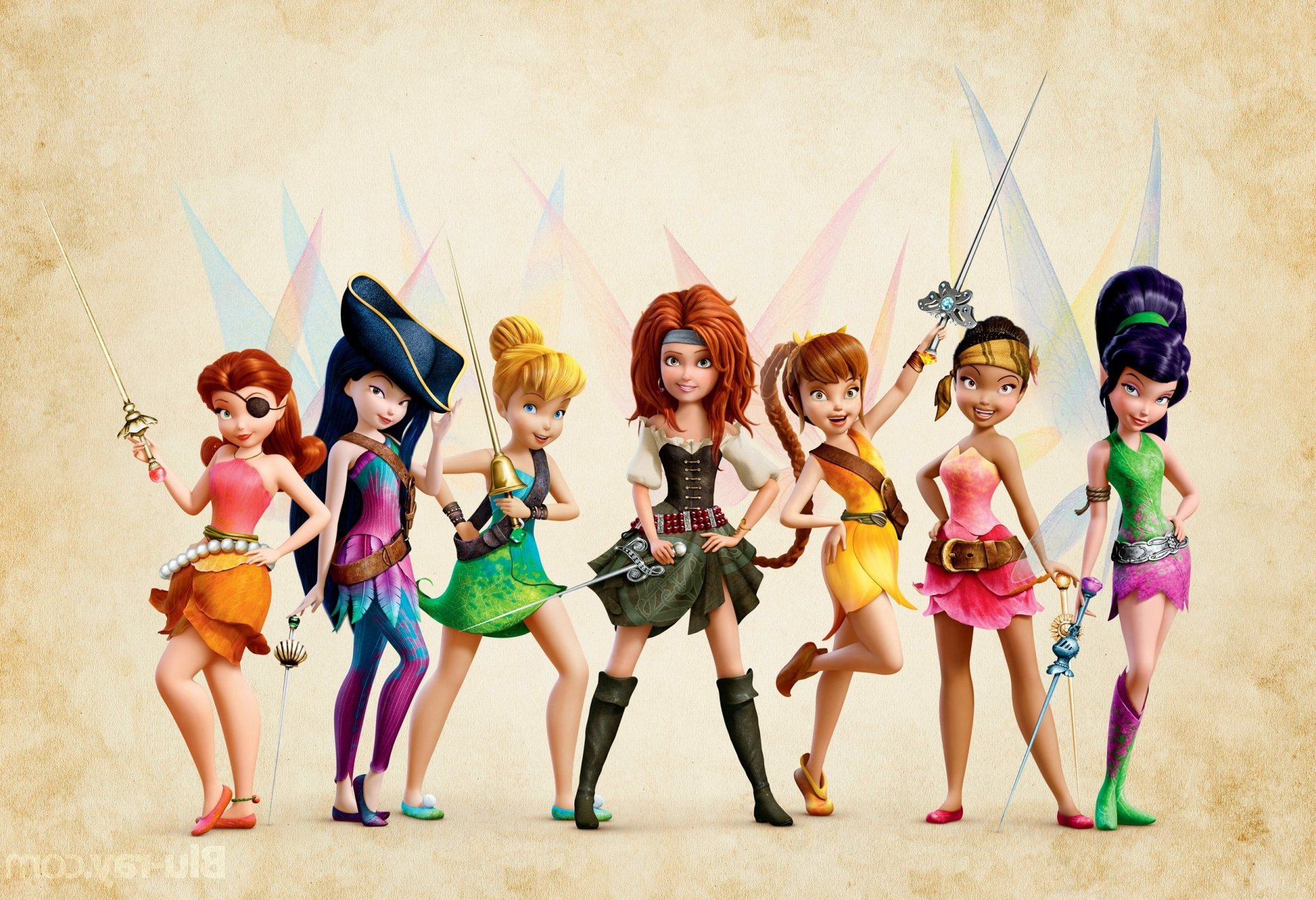 Download Tinker Bell Fairy Movie The Pirate Fairy HD Wallpaper