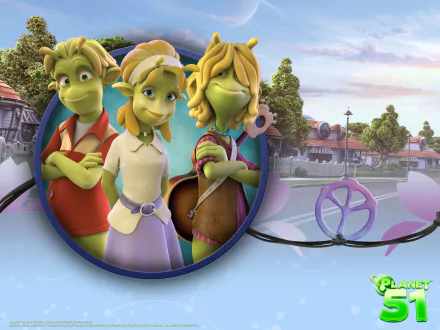 movie Planet 51 HD Desktop Wallpaper | Background Image