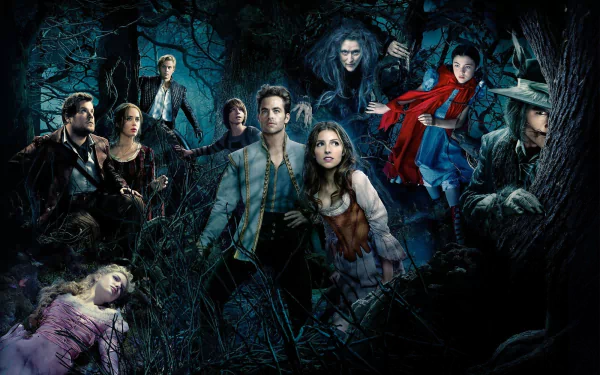  Into The Woods (2014) Cast
