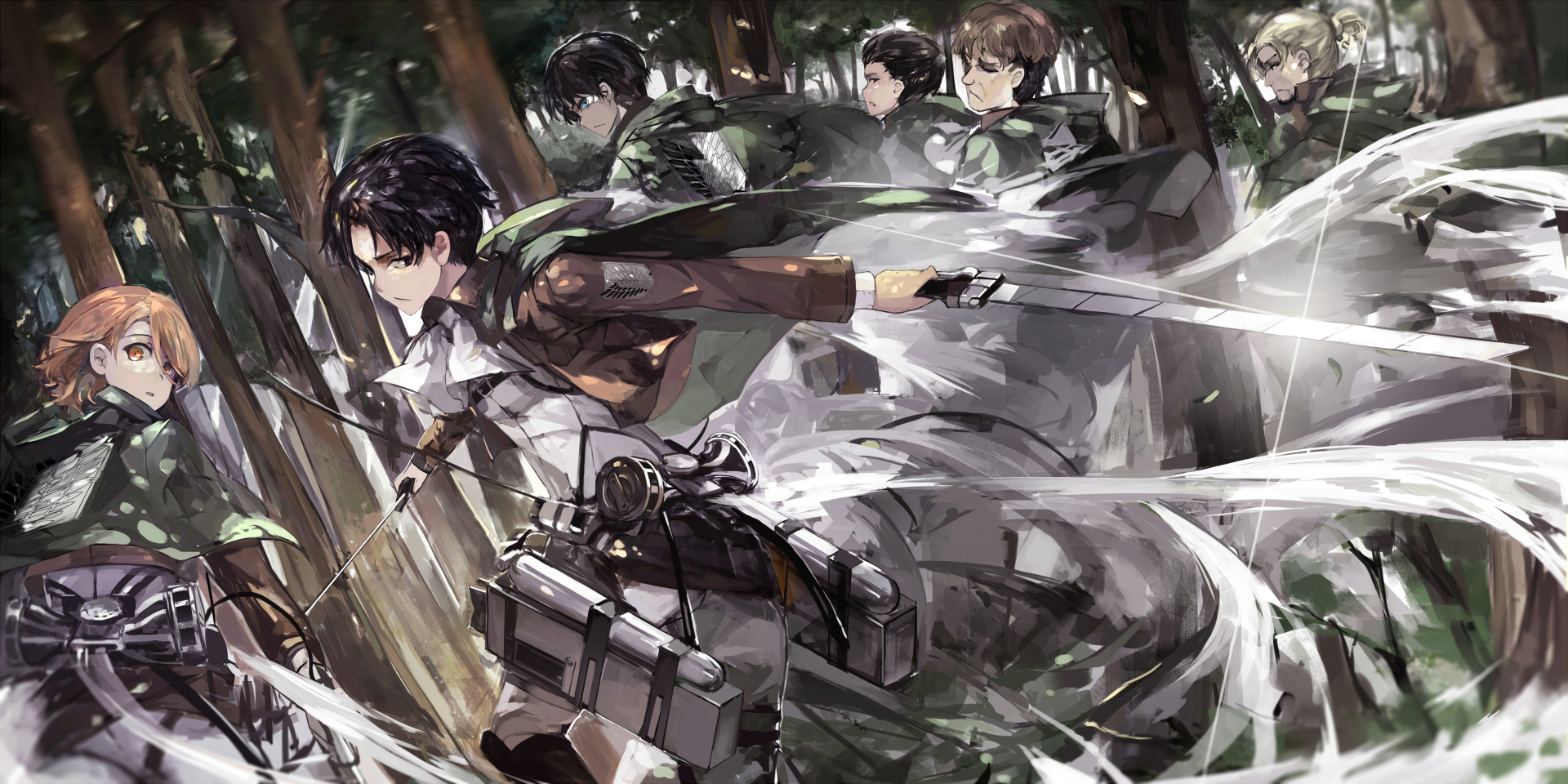 Anime Attack On Titan Wallpaper by saberiii