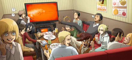 Ymir (Attack on Titan) Sasha Blouse Reiner Braun Mikasa Ackerman Marco Bott Jean Kirstein Eren Yeager Connie Springer Historia Reiss Bertholdt Hoover Armin Arlert Annie Leonhart Anime Attack on Titan HD Desktop Wallpaper | Background Image