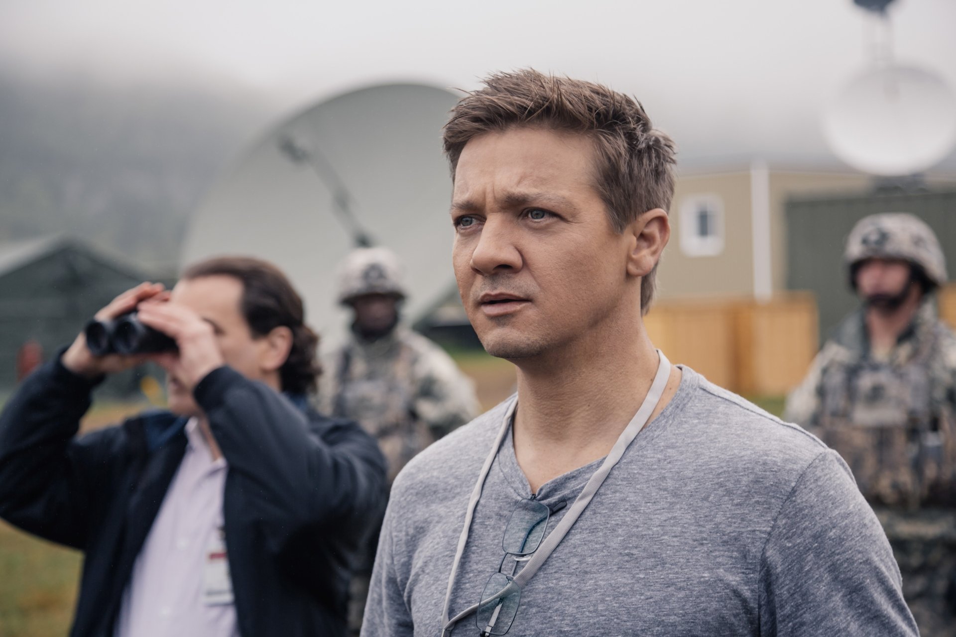 Download Jeremy Renner Movie Arrival 4k Ultra HD Wallpaper