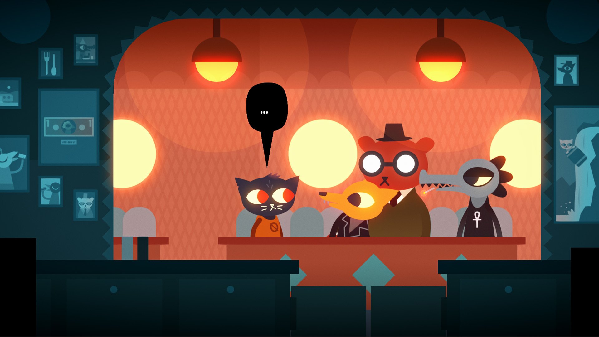 Night in the woods обои на телефон