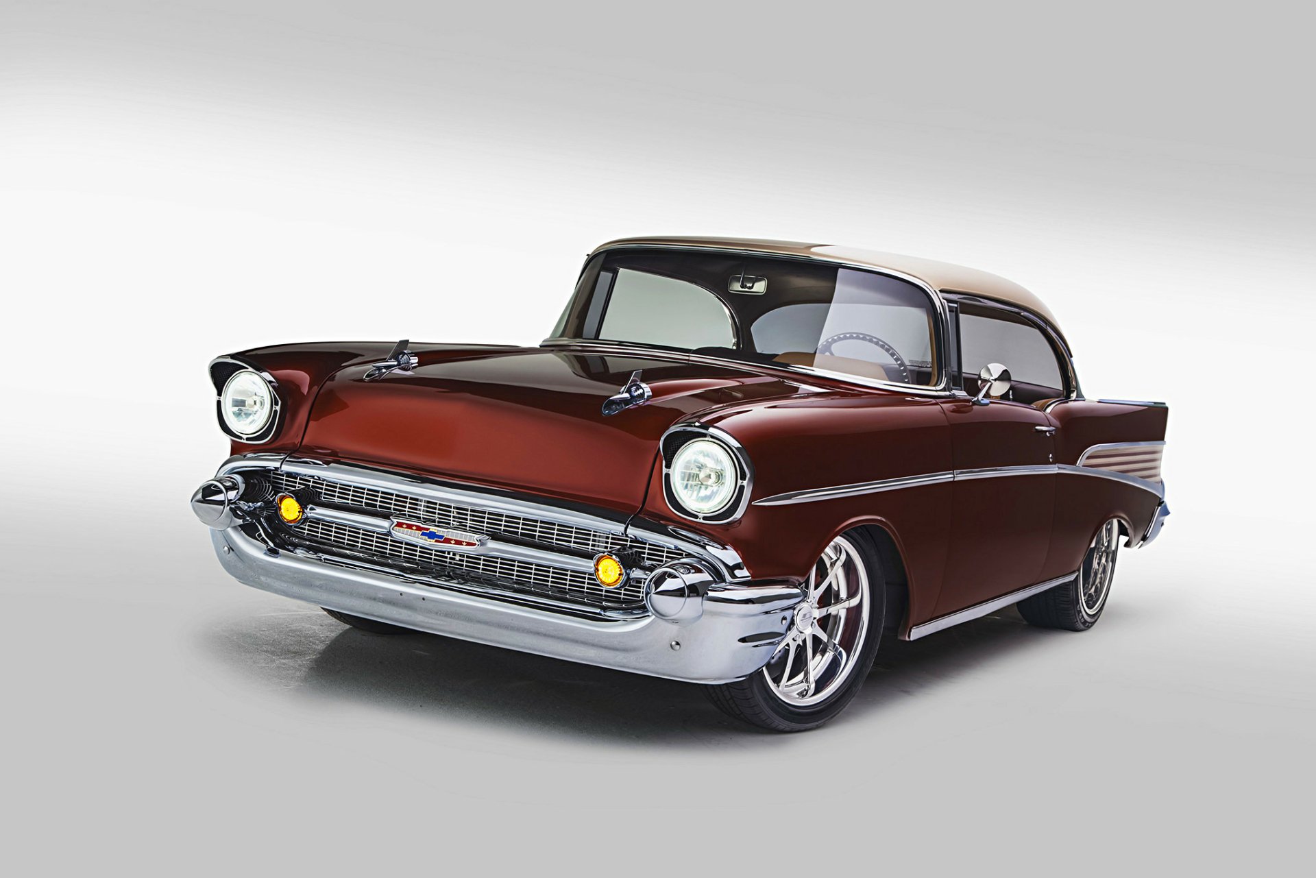 Download Hot Rod Vehicle Chevrolet Bel Air HD Wallpaper