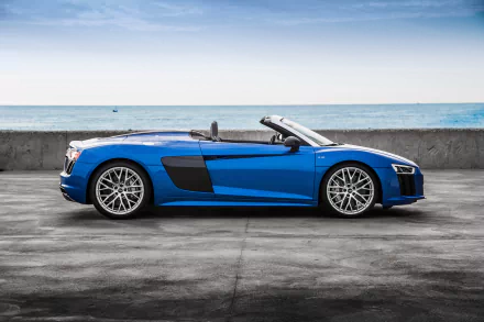 cabriolet Audi Audi R8 Spyder vehicle Audi R8 HD Desktop Wallpaper | Background Image