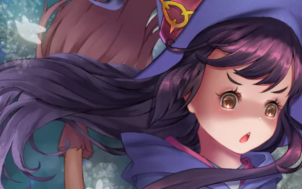 Atsuko Kagari Anime Little Witch Academia HD Desktop Wallpaper | Background Image