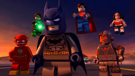 movie LEGO DC Super Heroes: Justice League - Attack of the Legion of Doom! HD Desktop Wallpaper | Background Image