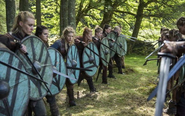 TV Show Vikings Katheryn Winnick Lagertha HD Wallpaper | Background Image