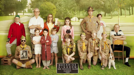 Bruce Willis Bill Murray Frances McDormand Edward Norton movie Moonrise Kingdom HD Desktop Wallpaper | Background Image