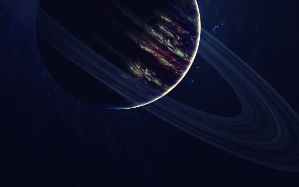 Sci Fi Planet Planetary Ring HD Wallpaper | Background Image