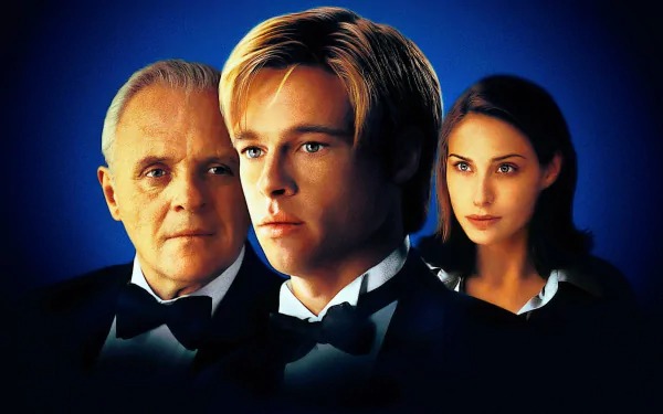 Claire Forlani Anthony Hopkins Brad Pitt movie Meet Joe Black HD Desktop Wallpaper | Background Image