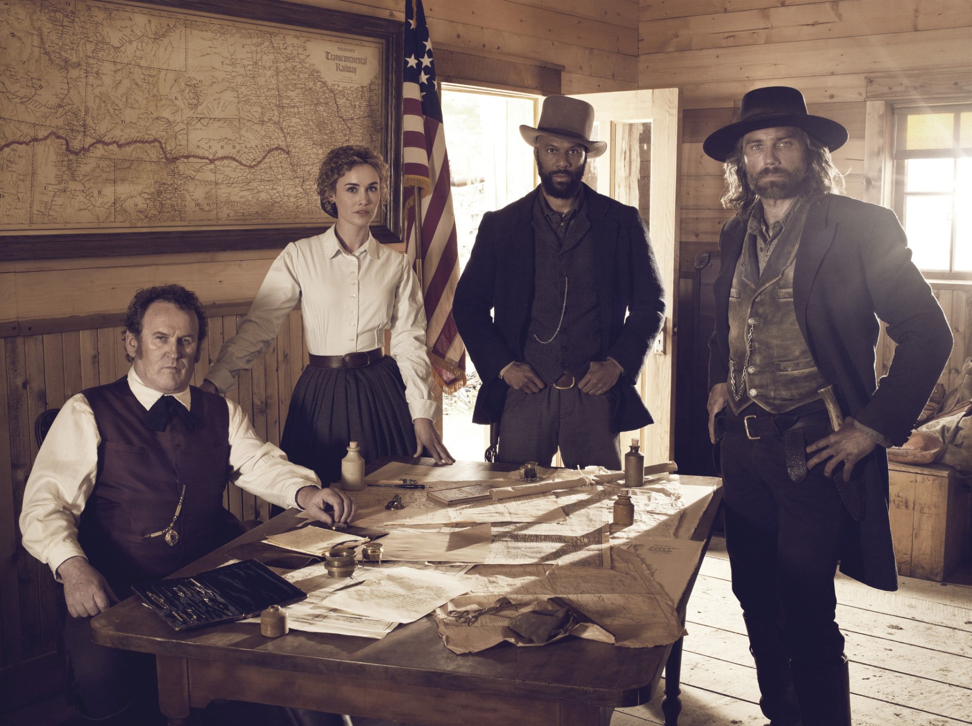 Download Cast TV Show Hell On Wheels HD Wallpaper