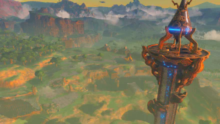tower video game The Legend of Zelda: Breath of the Wild HD Desktop Wallpaper | Background Image