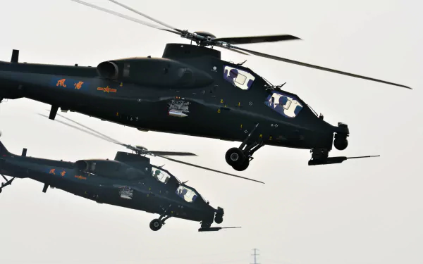 attack helicopter helicopter military CAIC Z-10 HD Desktop Wallpaper | Background Image