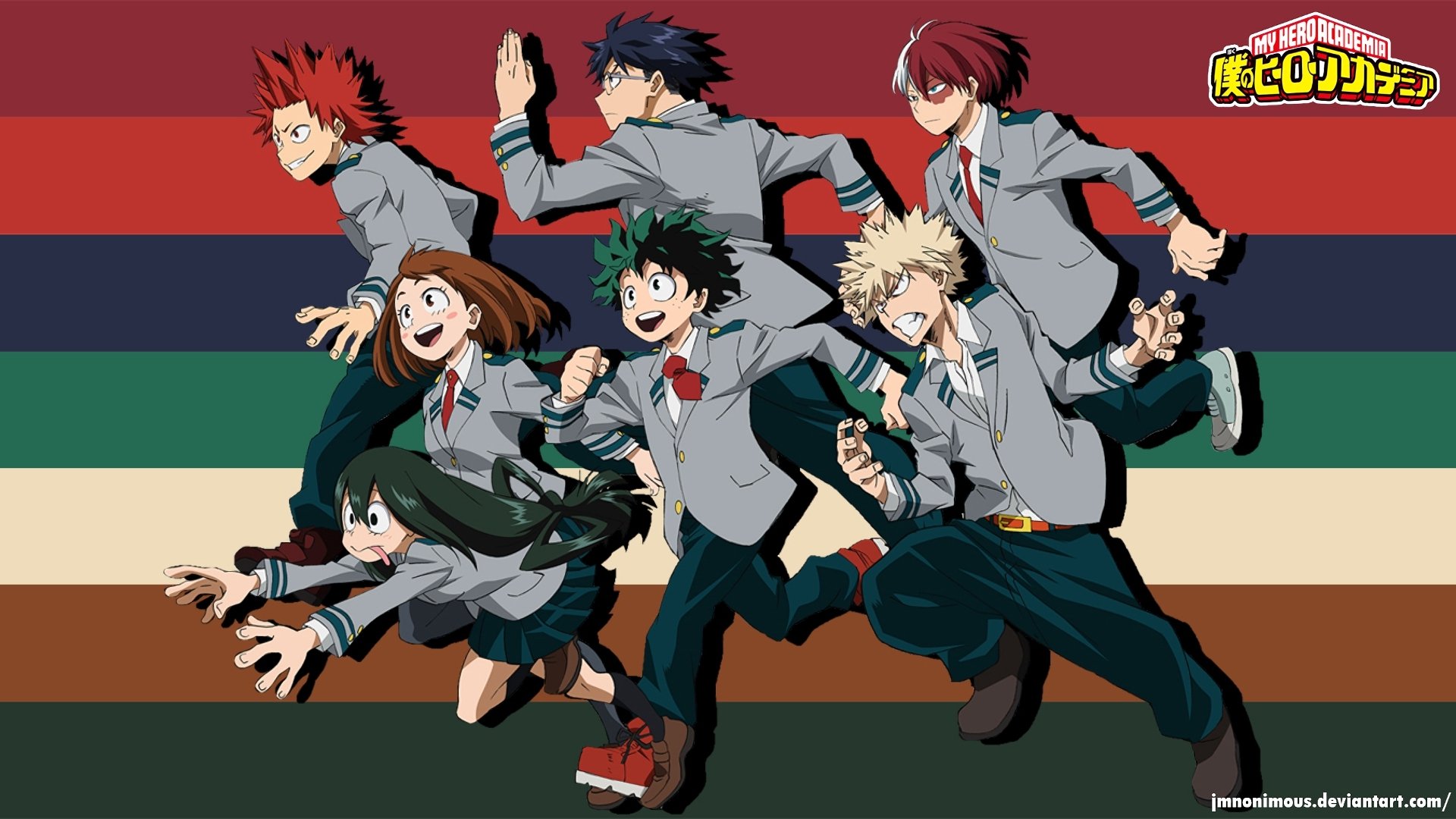 My Hero Academia Crew HD Wallpaper