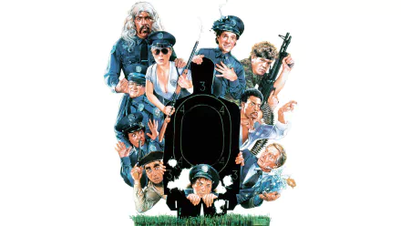 movie Police Academy 3: Back in Training HD Desktop Wallpaper | Background Image
