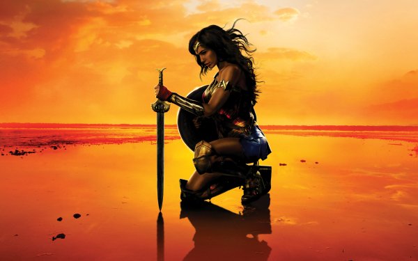 Movie Wonder Woman Gal Gadot Sword DC Comics HD Wallpaper | Background Image