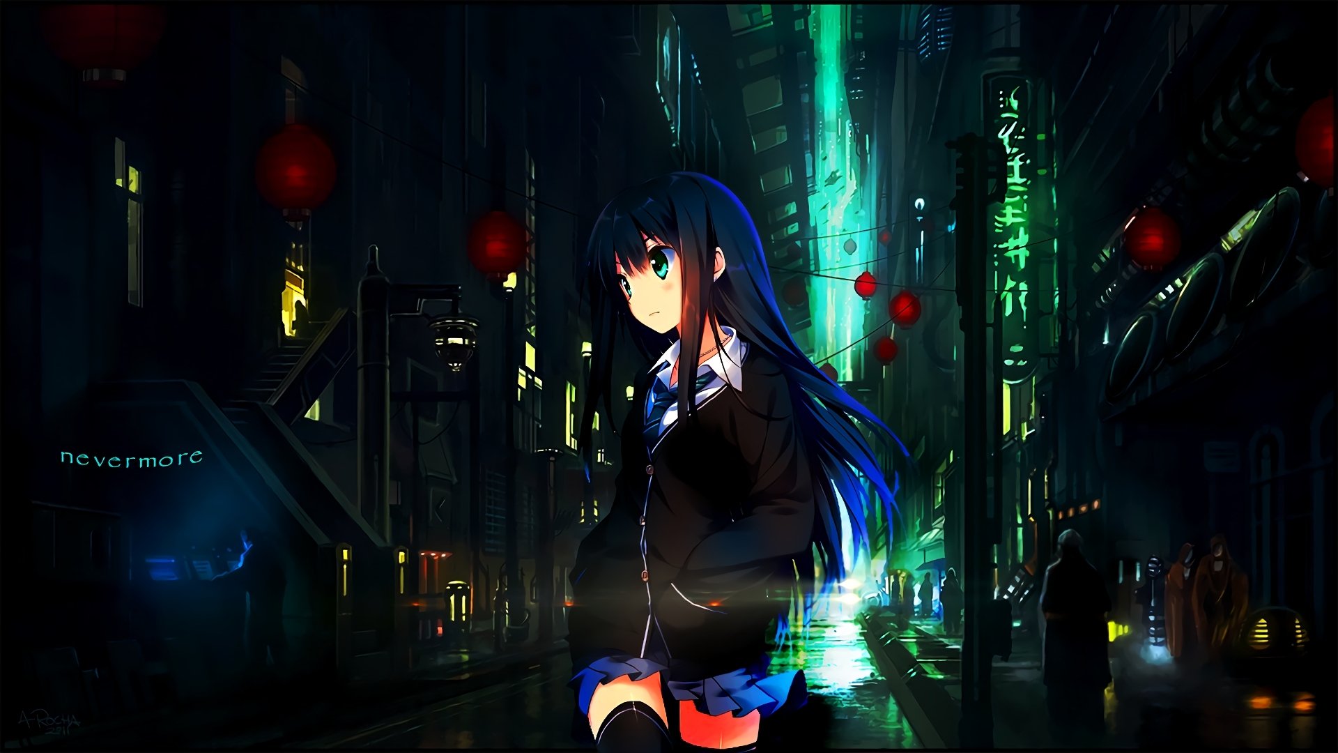 Download Anime The IDOLM@STER Cinderella Girls HD Wallpaper by hiddenpass