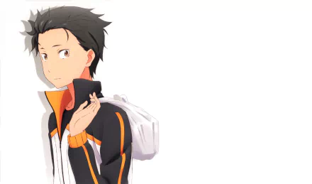 Subaru Natsuki Anime Re:Zero - Starting Life in Another World HD Desktop Wallpaper | Background Image