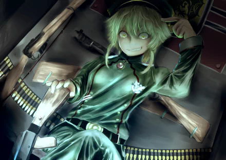 Tanya Degurechaff Anime The Saga of Tanya the Evil HD Desktop Wallpaper | Background Image