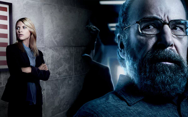 Mandy Patinkin Claire Danes TV Show Homeland HD Desktop Wallpaper | Background Image